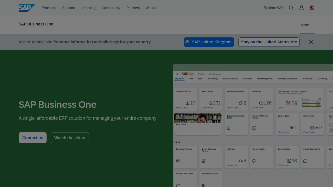 SAP Business One